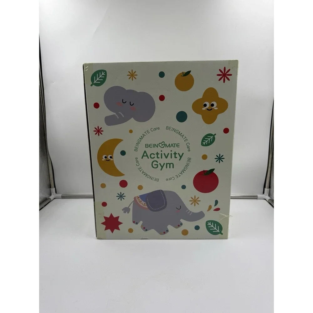 Baby Play Gym Tummy Time Mat‎ Oversize Elephant Activity Mat With 6 Detachable